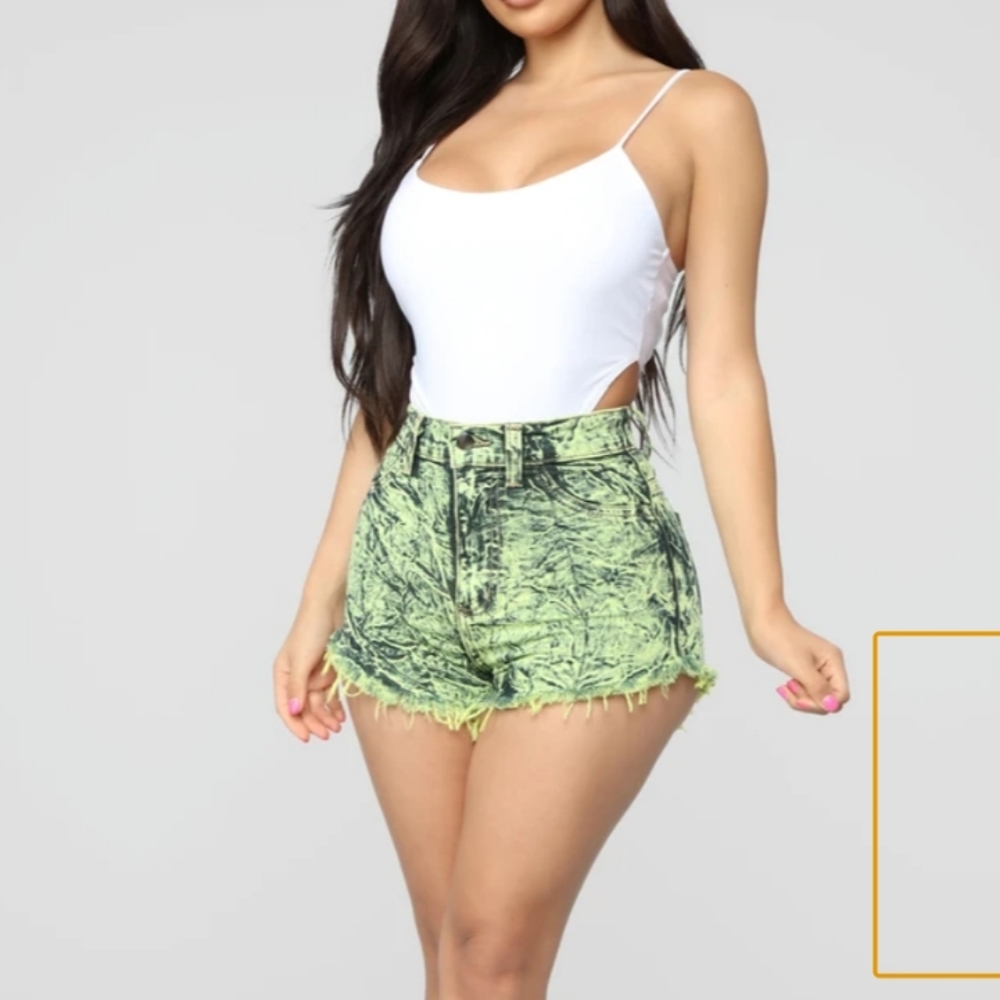 FN high rise shorts